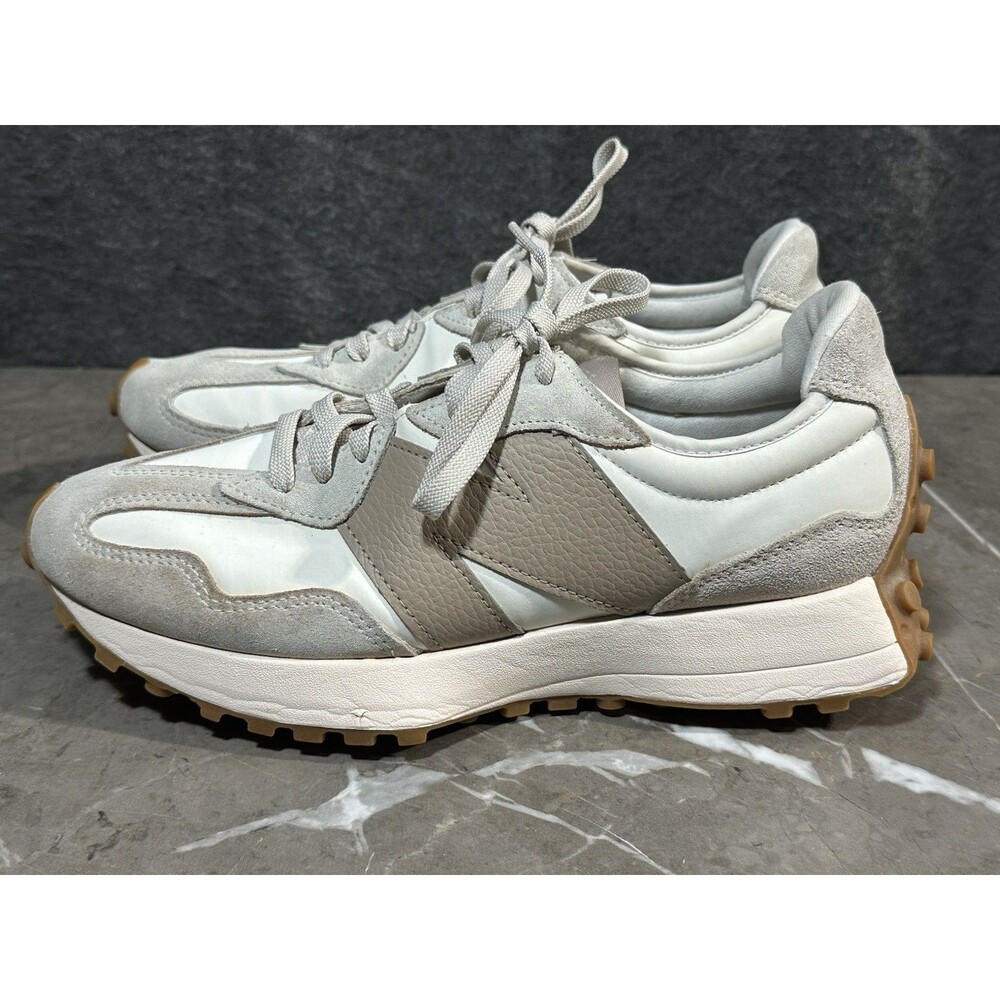 New Balance 327 Moonbeam Driftwood Mens Size 8.5D Athletic Sneakers Shoes
